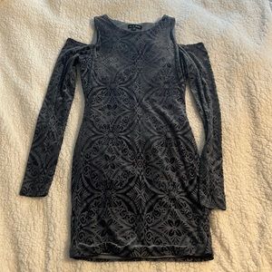 Velvet formal dress
